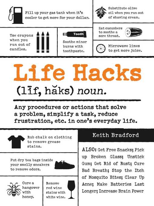 Title details for Life Hacks by Keith Bradford - Wait list